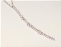 Collier MONILE Femme in Platine Diamante 0.56 Ct CL7592P - CL7592P